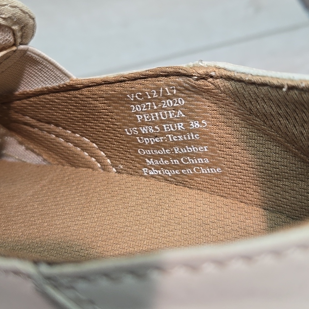 Olukai Women Pehuea Comfort Slip-On Sneakers in Light Beige Shoes Sz 8.5 - Picture 7 of 11